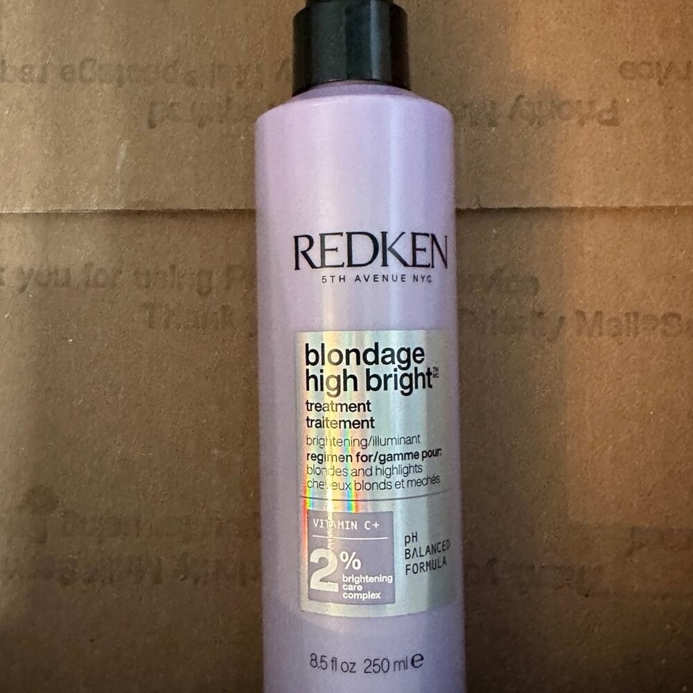 Redken Blondage High Bright Treatment Vitamin C Brightening Care Hair Care